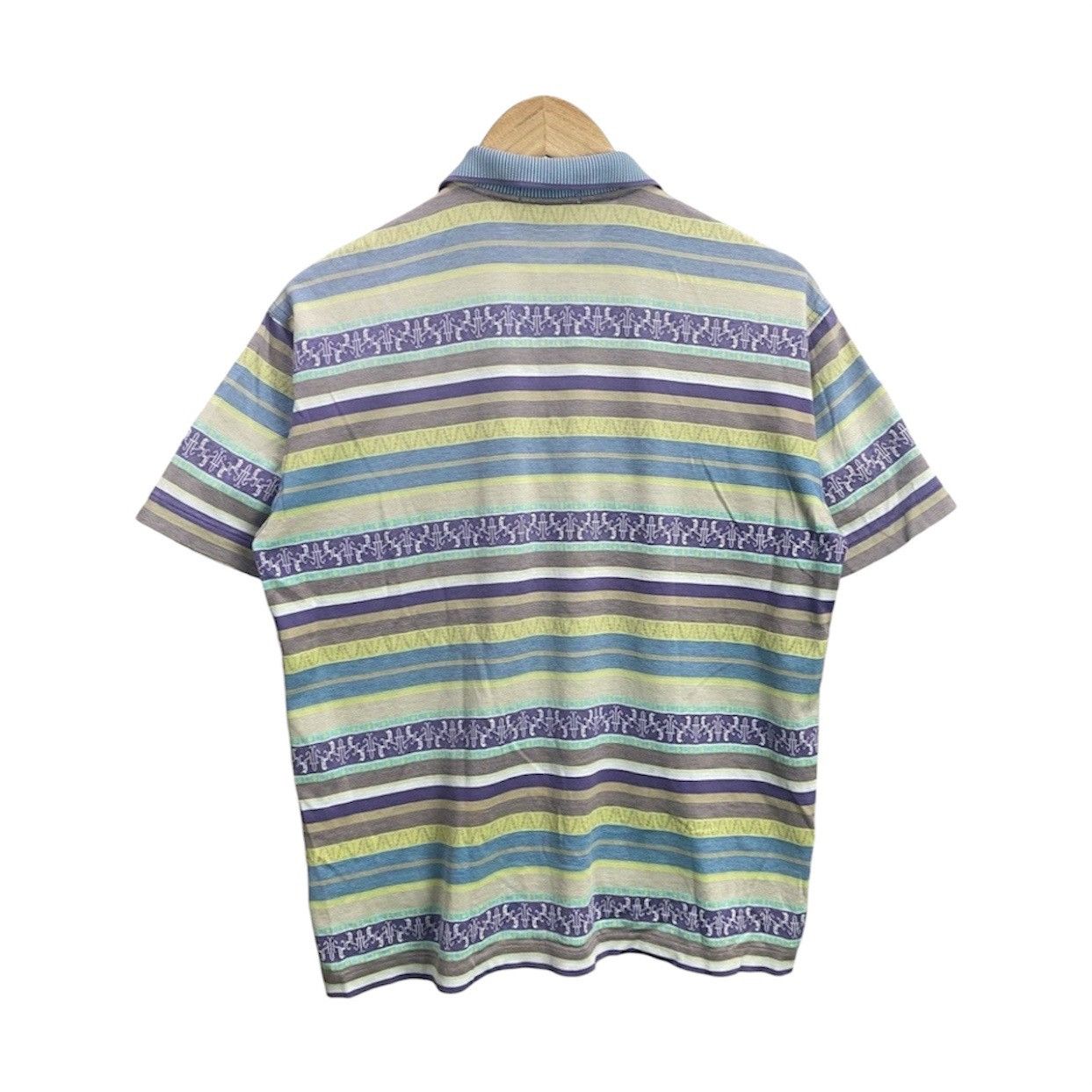 Yves Saint Laurent Vintage Yves Saint Laurent YSL Pour Homme Jacquard Stripe Size US M / EU 48-50 / 2 - 2 Thumbnail