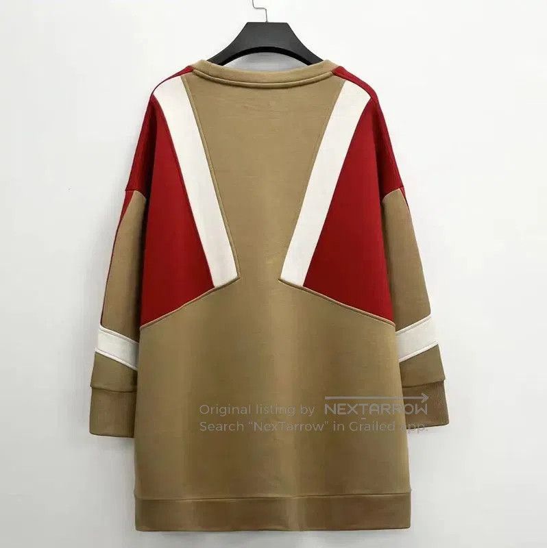 Neil Barrett Neil Barrett Khaki Colorblock Sweatshirt . Size US XXS / EU 40 - 2 Thumbnail