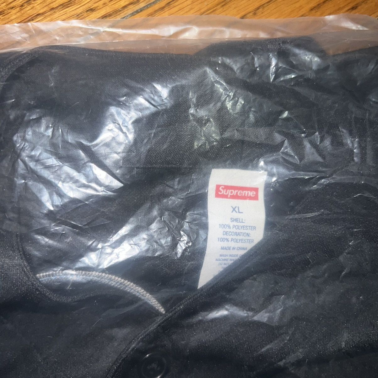 Supreme Supreme Alpha Omega Baseball Jersey Black Size: XL Size US XL / EU 56 / 4 - 4 Thumbnail