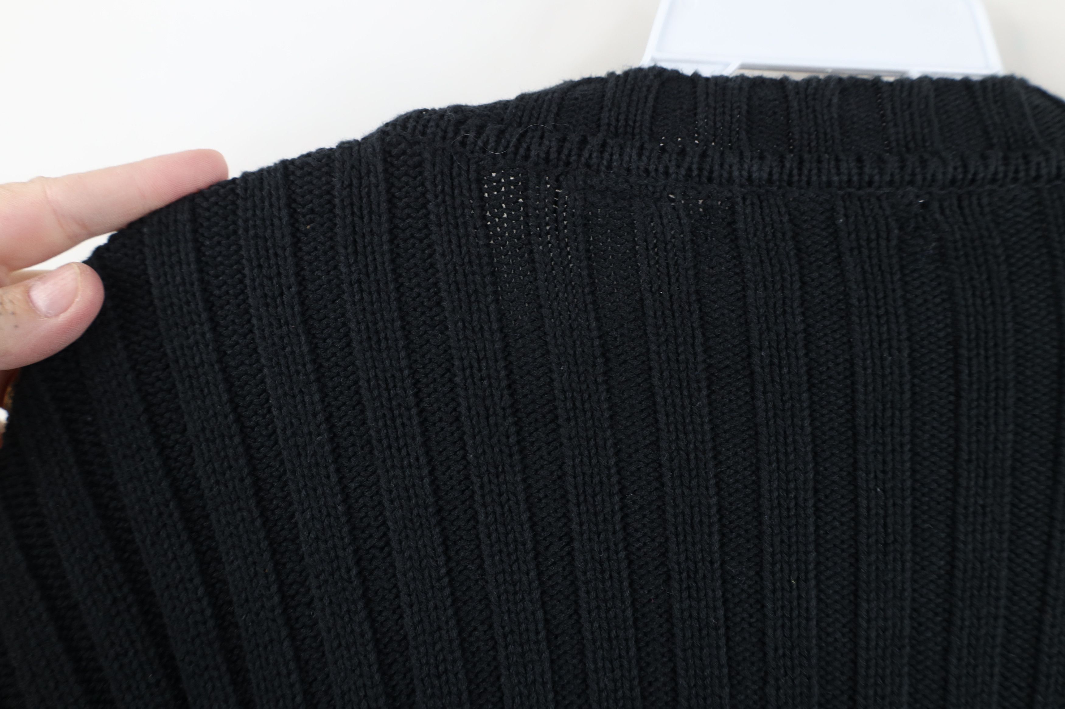 Vintage Vintage 90s Streetewear Heavyweight Ribbed Knit Sweater Size US XL / EU 56 / 4 - 10 Thumbnail