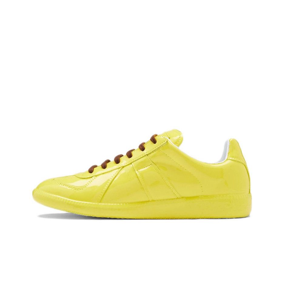 Maison Margiela Maison Margiela Yellow Patent Replica Sneakers Size 39 Size US 9 / IT 39 - 1 Thumbnail