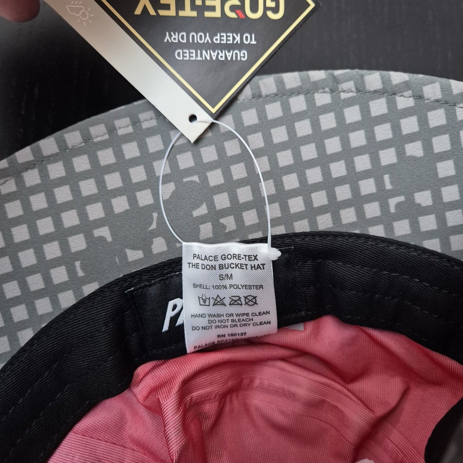 Palace Palace Gore-Tex The Don Bucket Hat Night Grid DPM S/M Size ONE SIZE - 5 Thumbnail