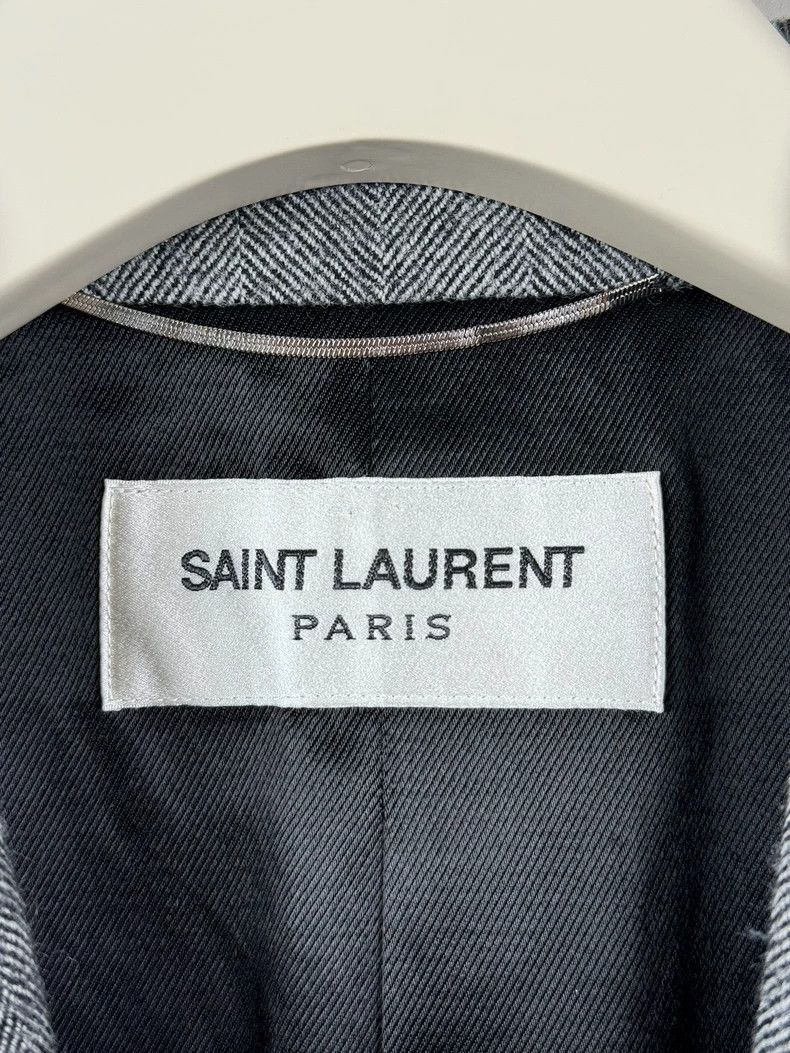 Saint Laurent Paris Saint Laurent Paris Herringbone wool suit-2506 Size US S / EU 44-46 / 1 - 5 Thumbnail