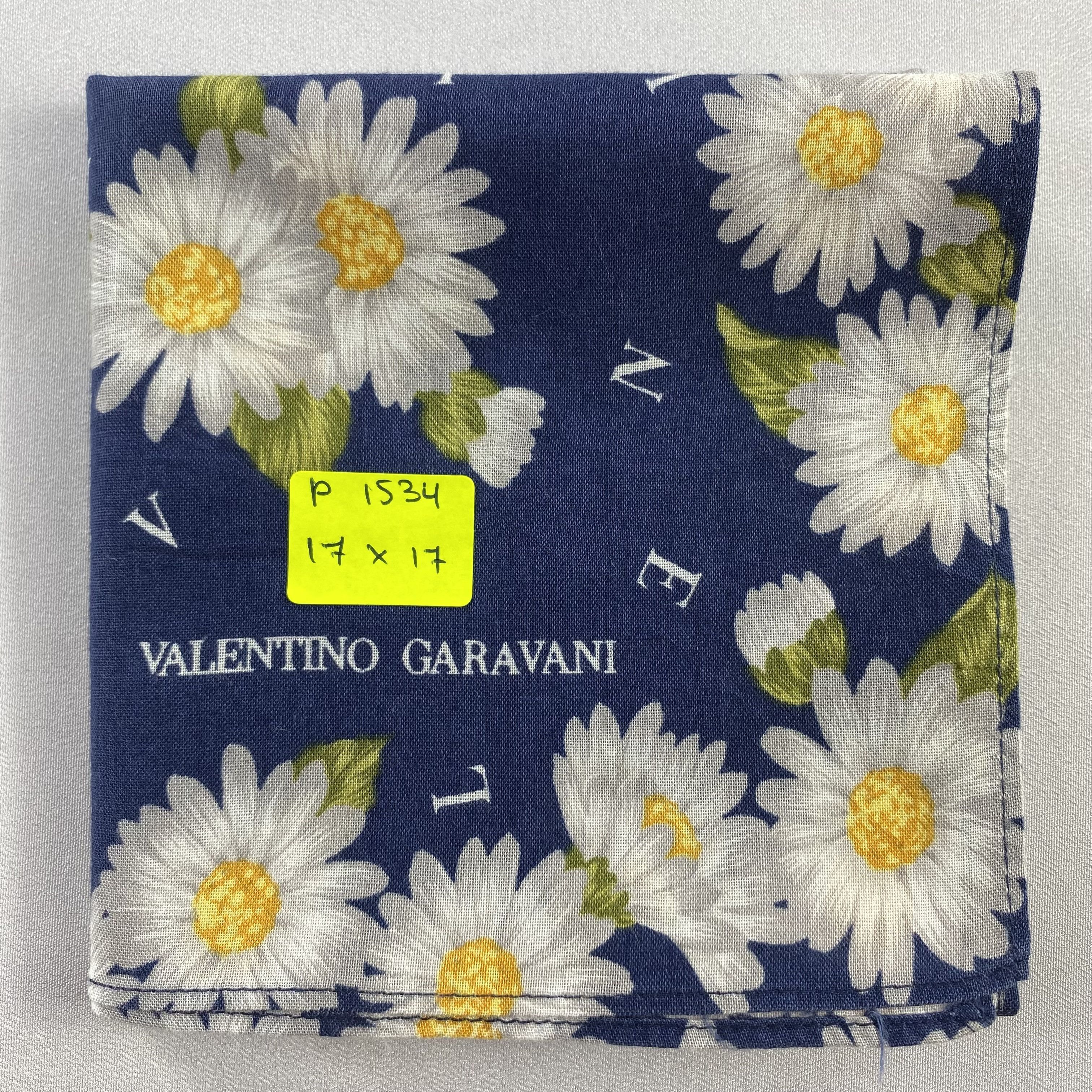 Valentino × Vintage Valentino Garavani Handkerchief / Neckerchief-P1534 Size ONE SIZE - 5 Thumbnail