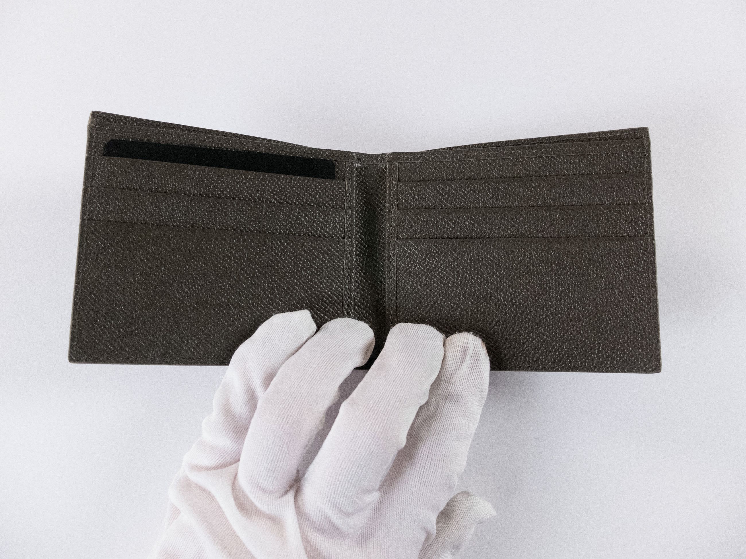 Dolce & Gabbana DOLCE & GABBANA khaki green logo plaque leather wallet Size ONE SIZE - 5 Thumbnail