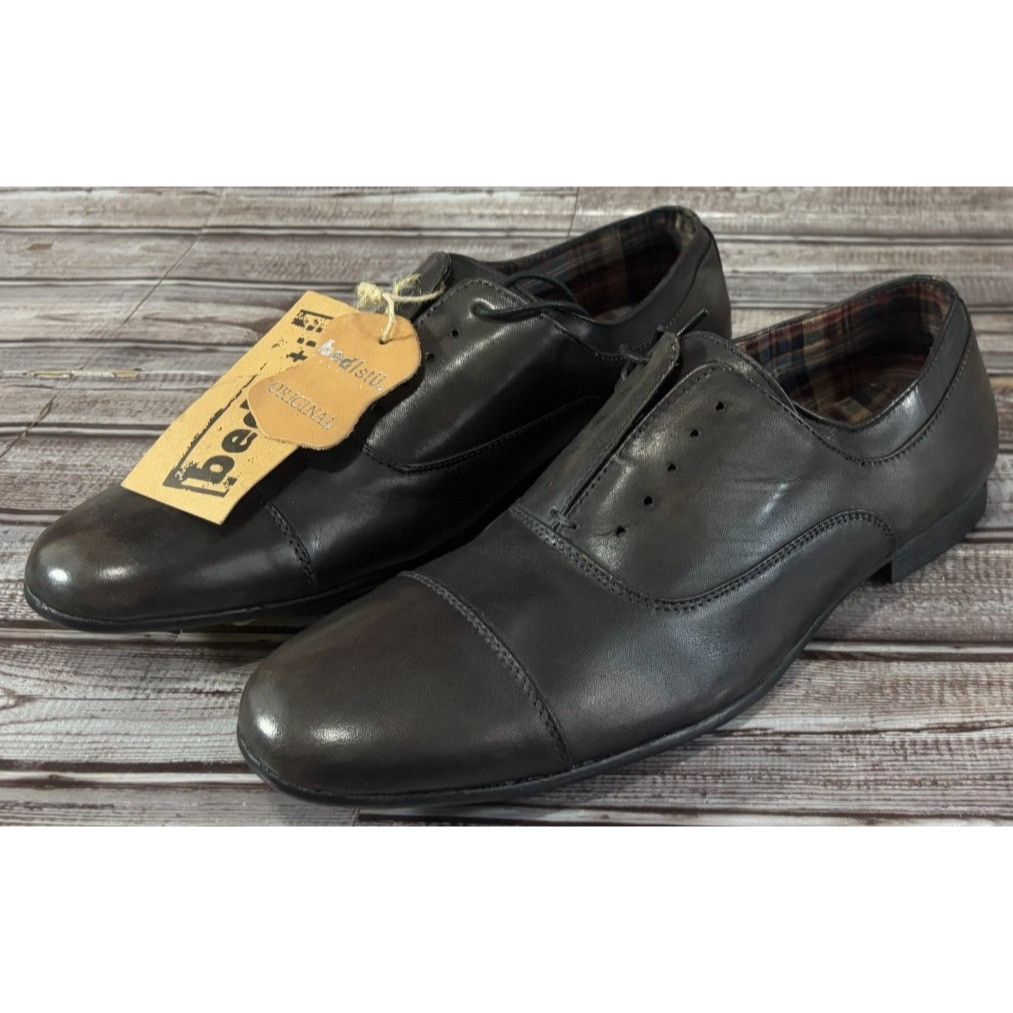 Bed Stu Goodman Lace Up Cap Toe Leather Oxford Shoe size 9 b
