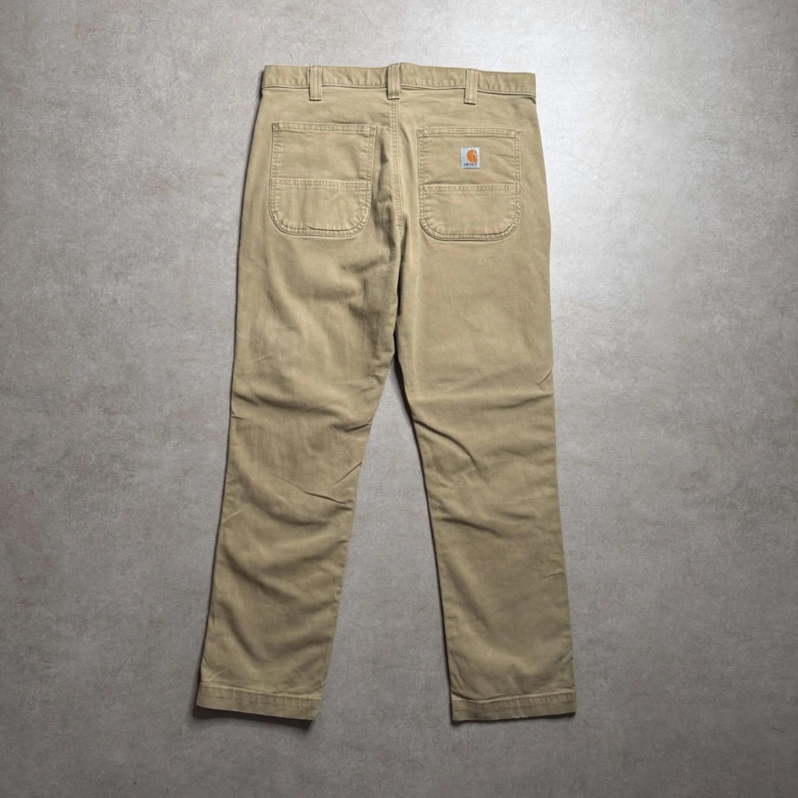 Carhartt Vintage Carhartt Beige Pants - 34x30 Size US 34 / EU 50 - 2 Thumbnail