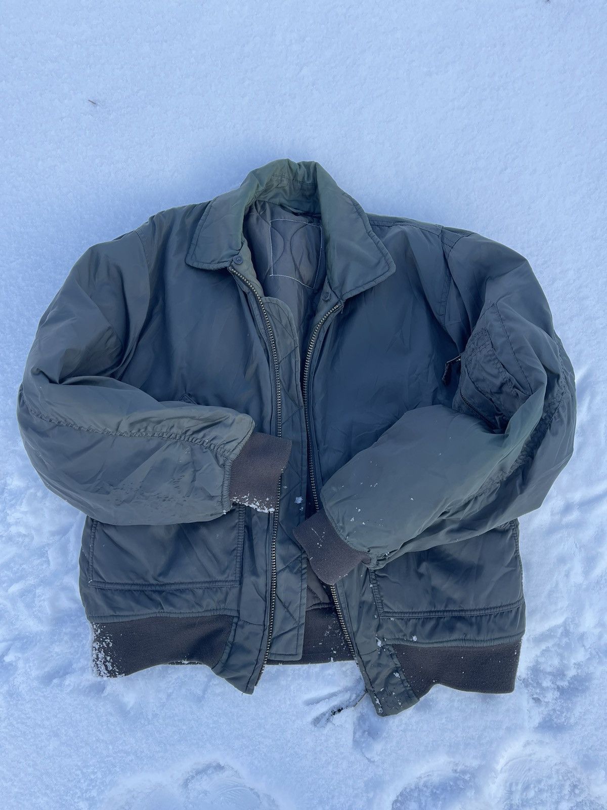 Other 90’s Cobra Vintage Military M2 khaki bomber Jacket aviator Size US M / EU 48-50 / 2 - 11 Thumbnail