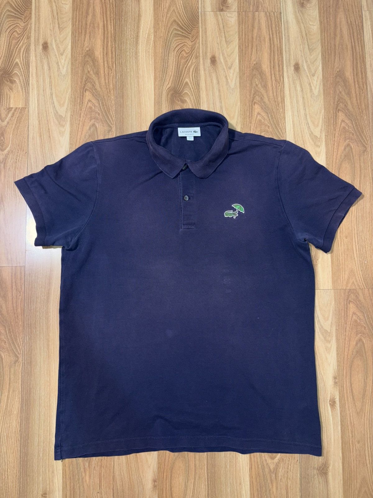 Lacoste Lacoste x Yazbukey Crocodile Umbrella Polo Shirt -Navy Blue Size US L / EU 52-54 / 3 - 1 Thumbnail