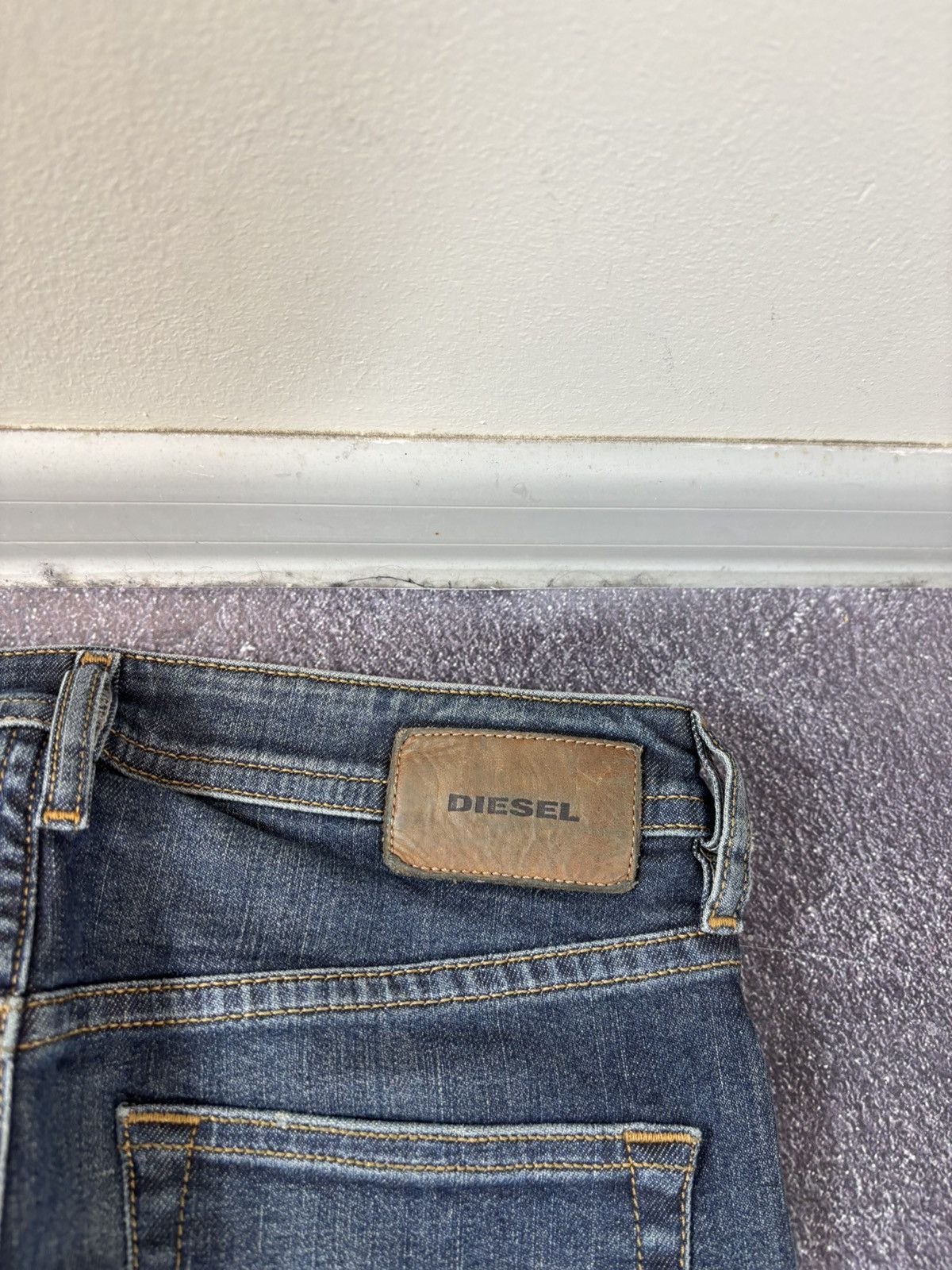 Diesel Diesel Buster Regular Slim Tapered NWT Stretch Denim Jeans Size US 28 / EU 44 - 19 Thumbnail