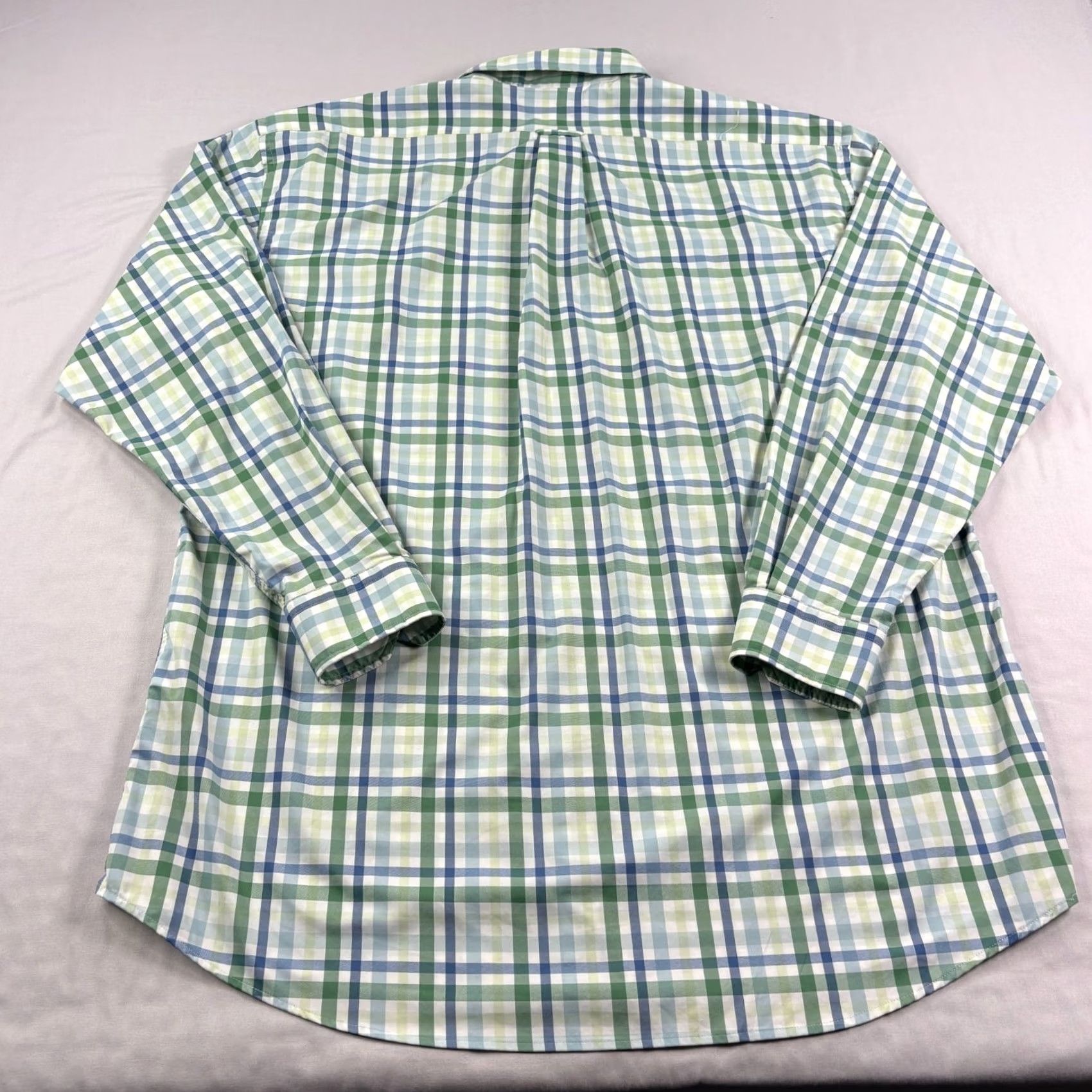 Vintage Onward Reserve Shirt Mens XL Plaid Button Up Stretch Nylon Casual Size US XL / EU 56 / 4 - 7 Thumbnail
