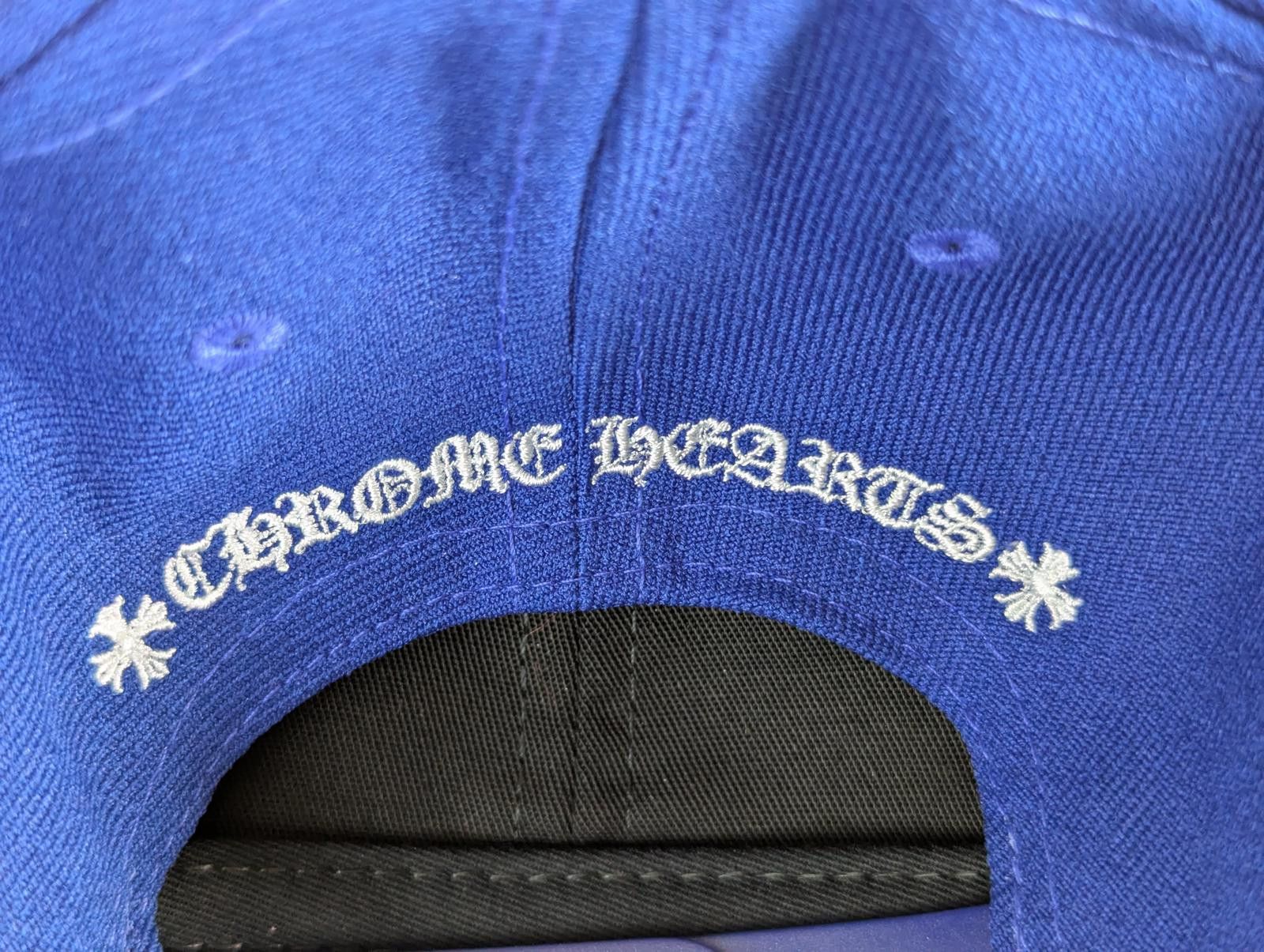 Chrome Hearts Chrome Hearts CH Embroidered Hat in Blue Size ONE SIZE - 8 Thumbnail
