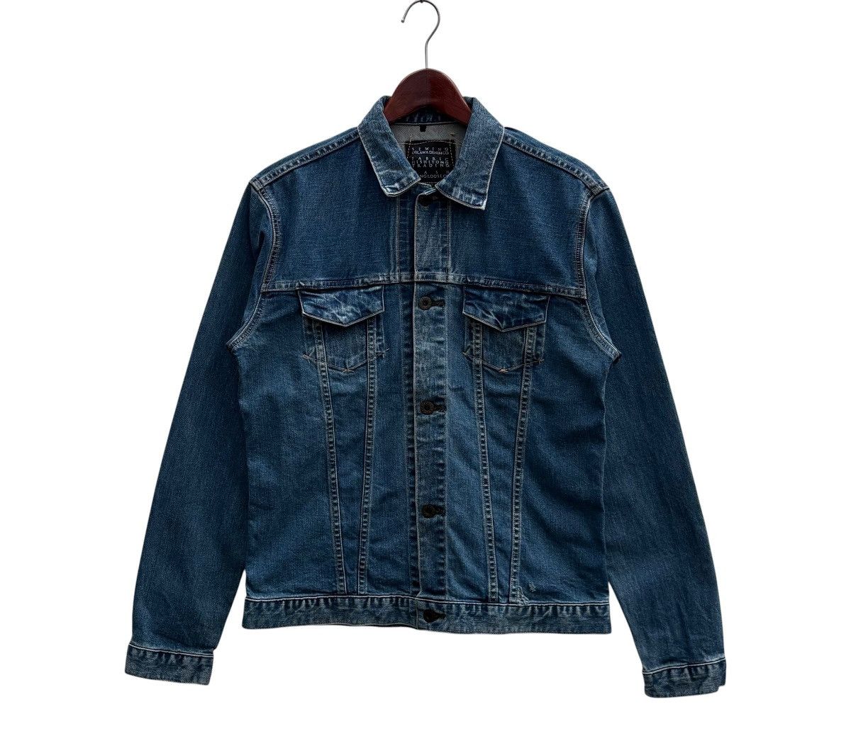 KURO Kuro Japan Denim Trucker Jacket Size US S / EU 44-46 / 1 - 1 Thumbnail