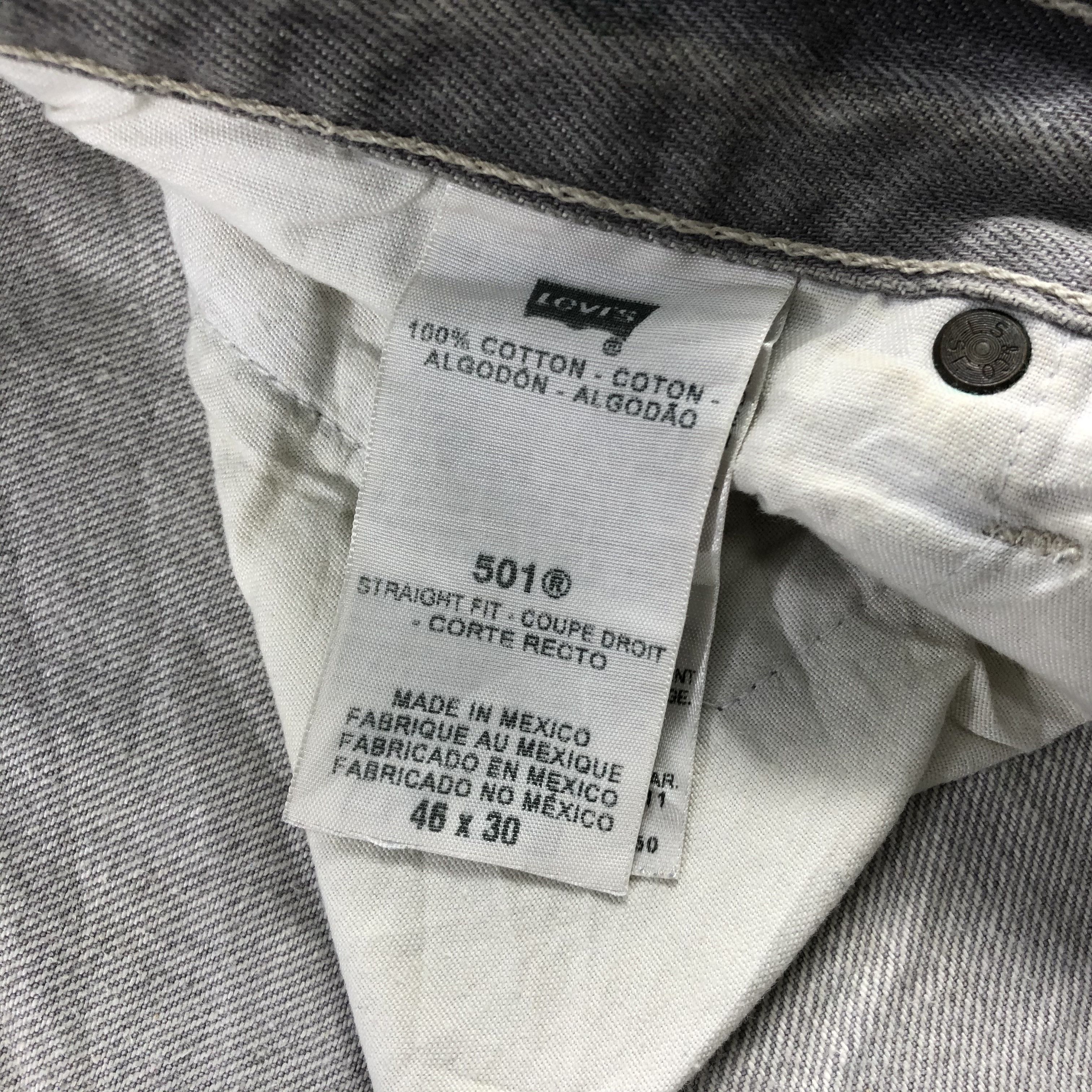 Levi's Vintage Light Wash Levis 501 Jeans-JM2578 Size US 44 / EU 60 - 12 Thumbnail