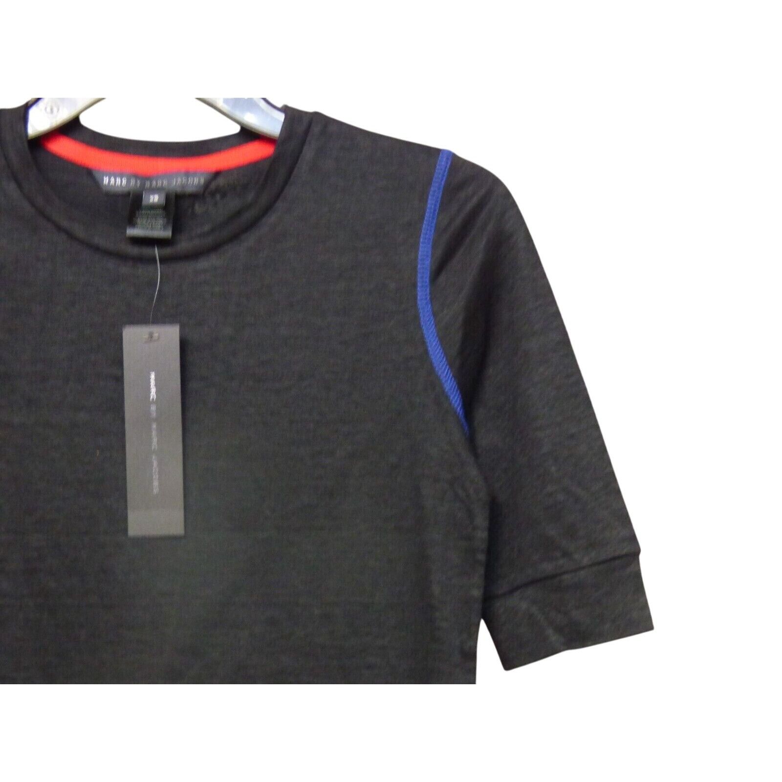 Marc by Marc Jacobs Marc by Marc Jacobs Women’s Exposed Seam Linen Tee, XS, Hea Size XS / US 0-2 / IT 36-38 - 5 Thumbnail