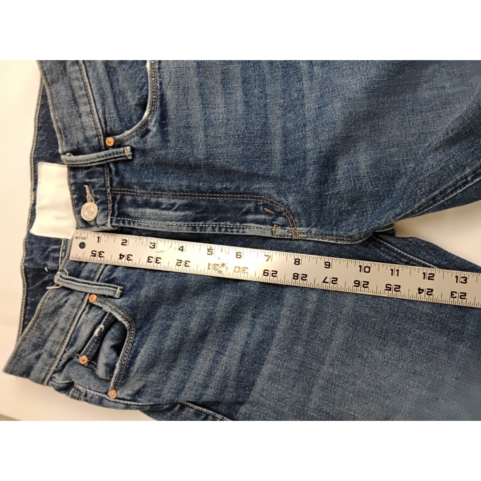 MOTHER Mother The Dazzler Jeans Women's 24" Waist Medium Wash Ankle Size 24" / US 00 / IT 34 - 16 Thumbnail