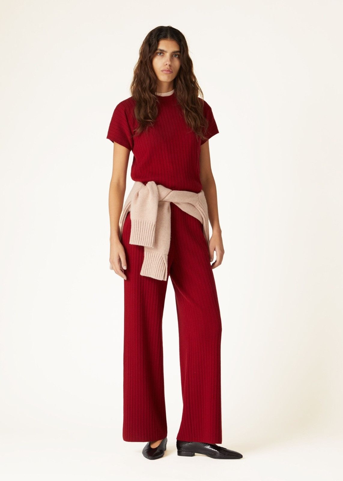 Loro Piana o1w1db10724 Maras Crewneck Sweater in Dark Red Size XL / US 12-14 / IT 48-50 - 2 Thumbnail