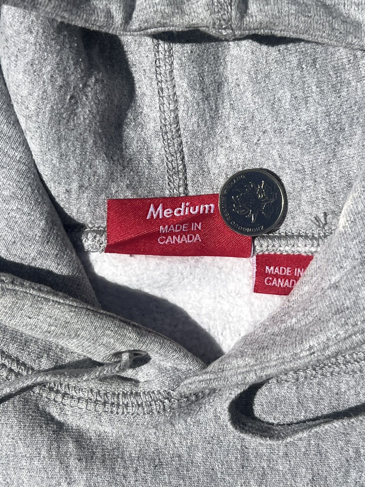 Supreme Supreme Le Luxe Hooded Sweatshirt (Gray) Size US M / EU 48-50 / 2 - 4 Thumbnail