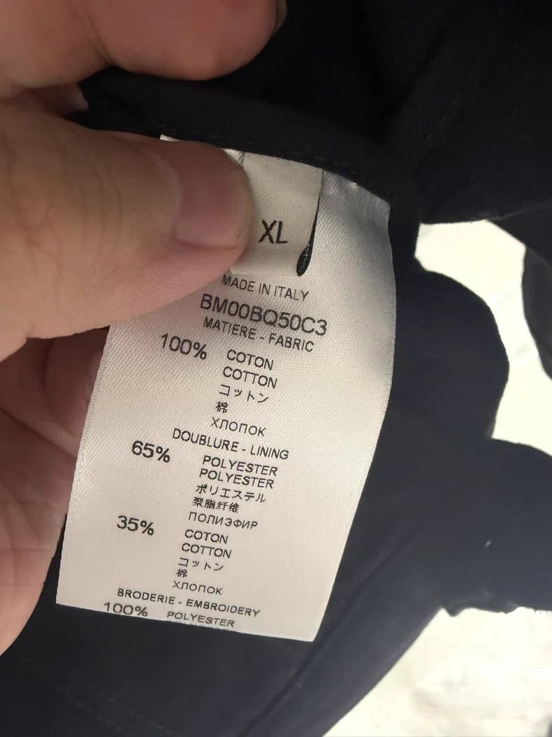 Givenchy Givenchy Black back embroidery logo denim jacket Size US XL / EU 56 / 4 - 4 Thumbnail