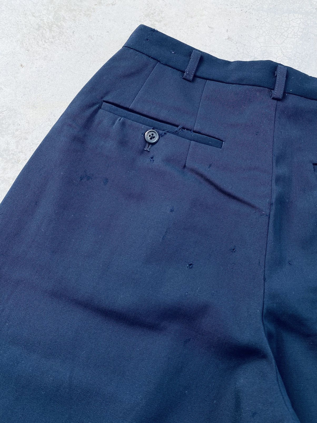 Yohji Yamamoto Vintage Y's For Men By Yohji Yamamoto Distressed Pants Size US 30 / EU 46 - 19 Thumbnail