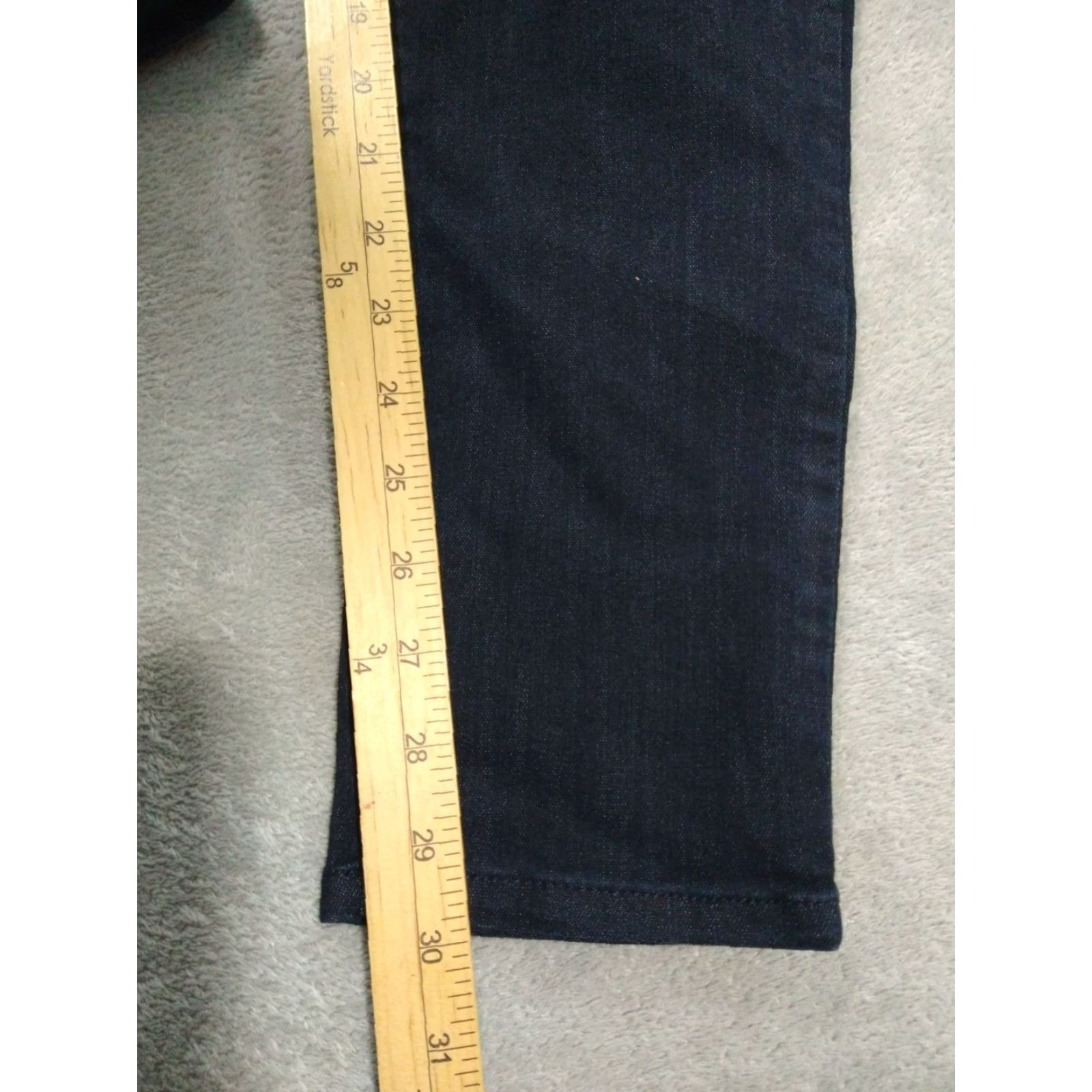Vintage Democracy Jeans Womens 10 Blue Denim Ab Solution Mid Rise Booty Lift Jegging Size 32" / US 10 / IT 46 - 5 Thumbnail