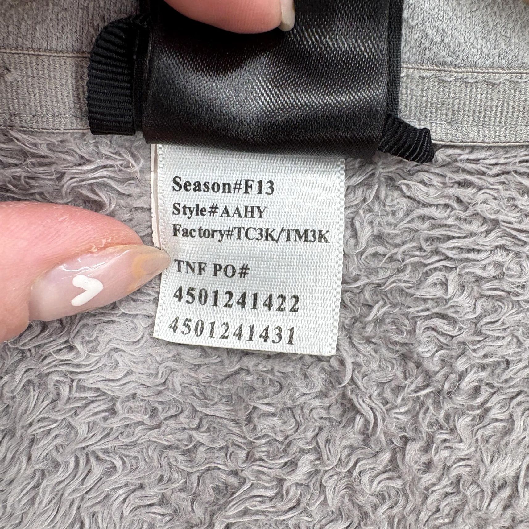 The North Face The North Face Fleece Jacket Womens M Gray High-Pile Full Zip Plush Warm Size M / US 6-8 / IT 42-44 - 7 Thumbnail