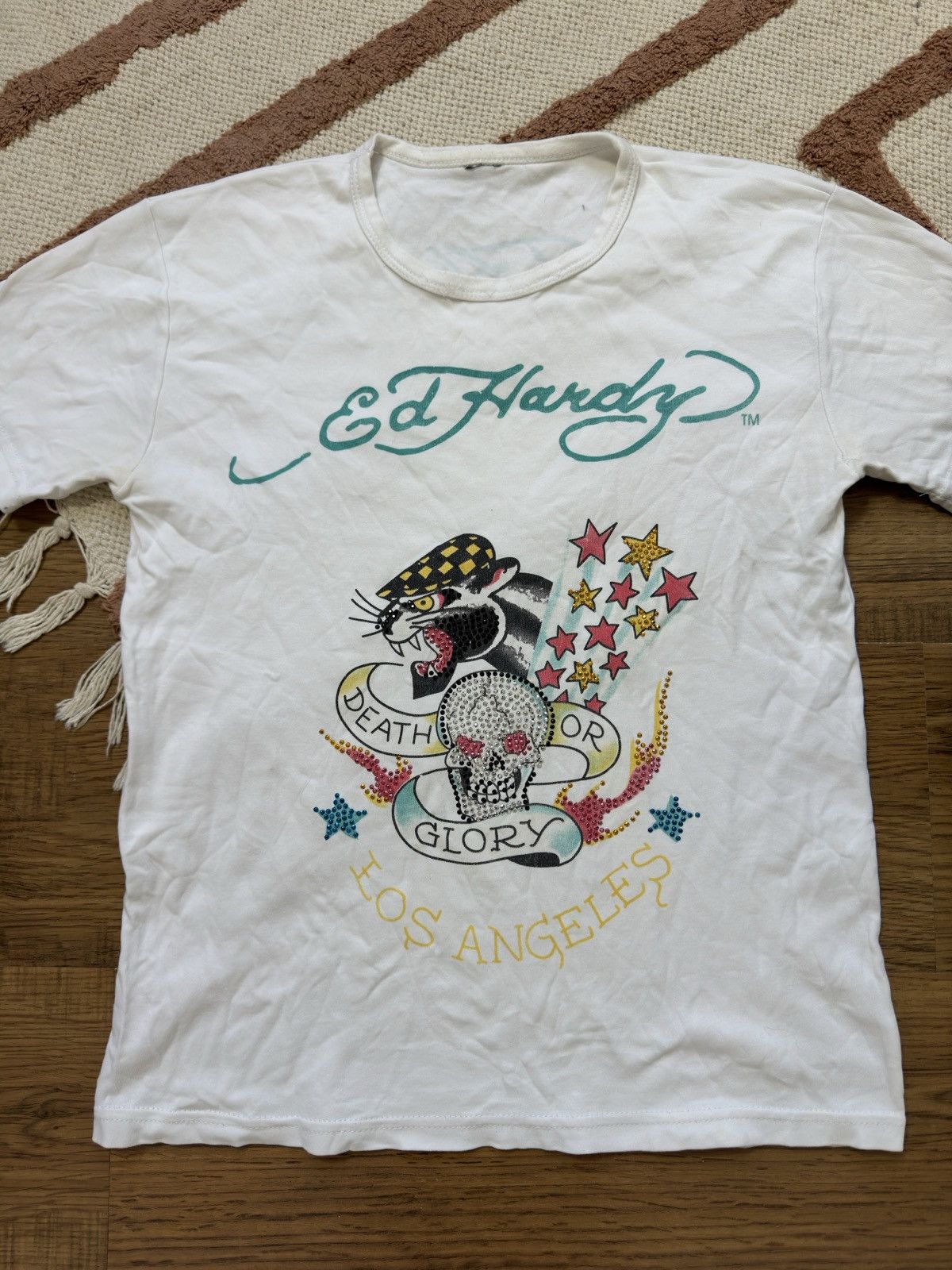 Ed Hardy VINTAGE ED HARDY BY CHRISTIAN AUDIGIER TEE Size M / US 6-8 / IT 42-44 - 2 Thumbnail