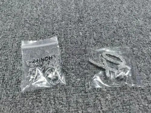 VIBE The Weeknd XO Necklace & Chain Set Silver Size ONE SIZE - 5 Thumbnail