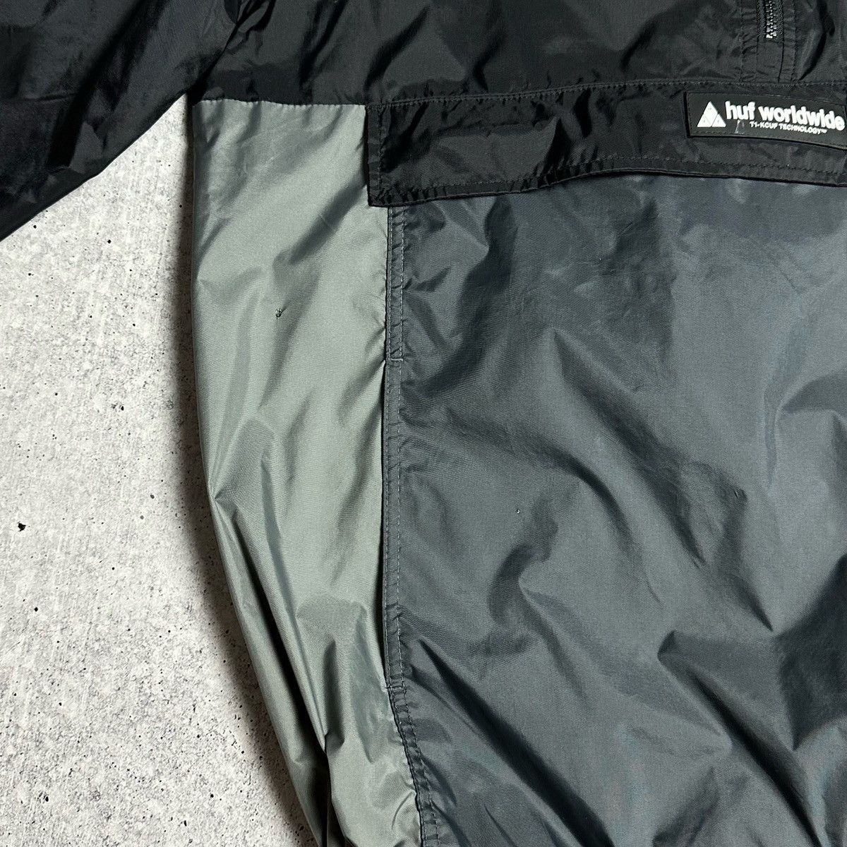 Huf HUF Worldwide Wave Anorak Jacket BNWT Size US M / EU 48-50 / 2 - 9 Thumbnail