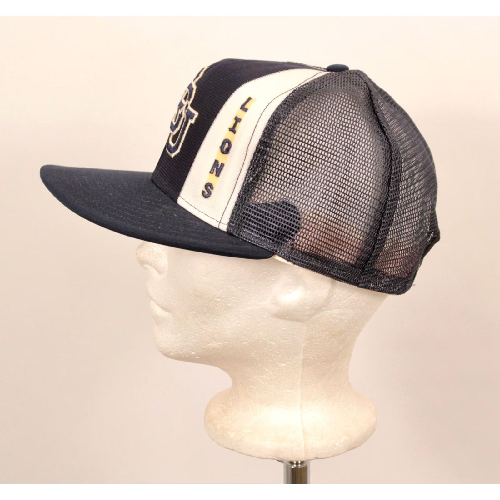 Vintage VINTAGE Nittany Lions AJD Snapback Cap / Hat L 80s 90s Navy Blue Size ONE SIZE - 3 Thumbnail