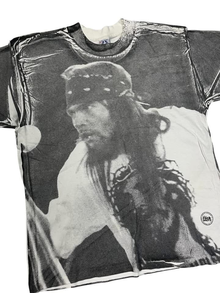 Band Tees *Rare* Vintage Guns N Roses Rock shots AOP 90s t shirt Size US XL / EU 56 / 4 - 1 Thumbnail
