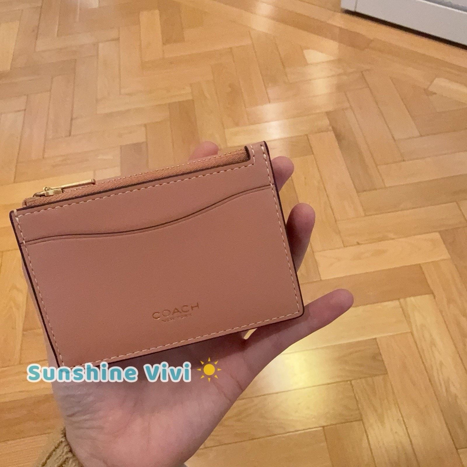 Coach NWT COACH Tri-fold wallet card holder CZ111 Leather Size ONE SIZE - 6 Thumbnail