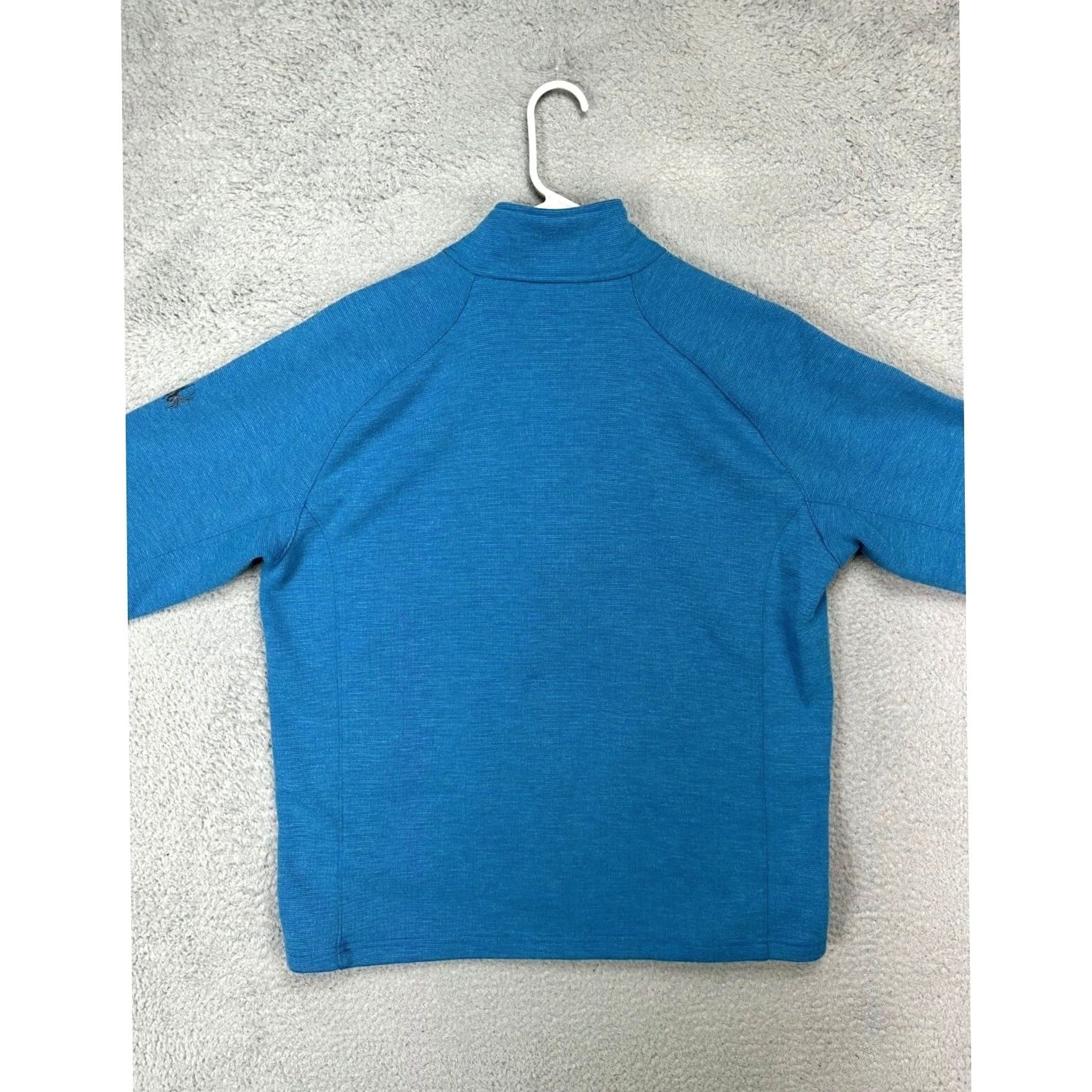 Spyder Spyder Sweatshirt Pullover Adult Large Blue Pinstripe Lined Fleece Raglan 1/4 Zip Logo Mens Size US L / EU 52-54 / 3 - 2 Thumbnail