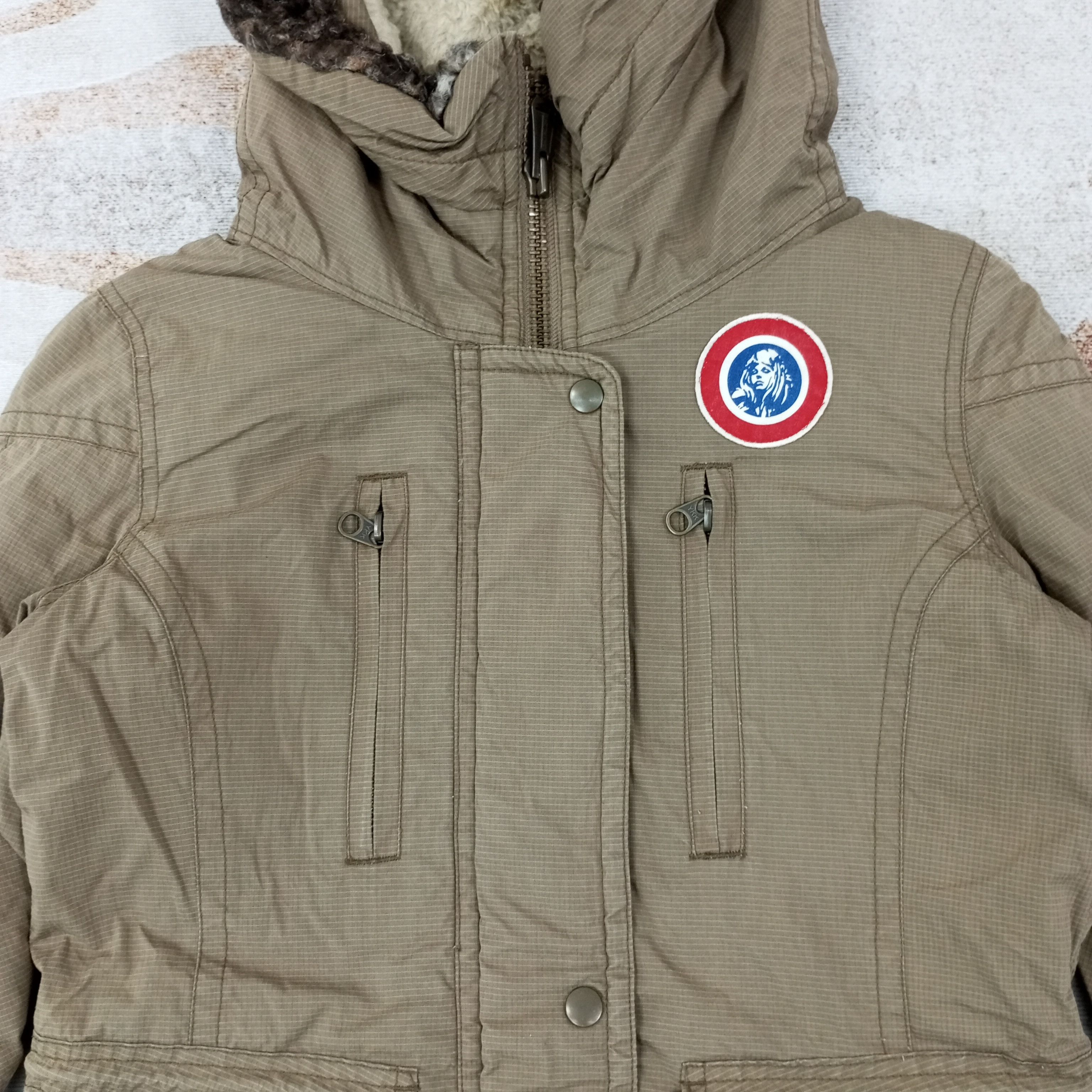 Hysteric Glamour × Japanese Brand Hysteric Glamour Custom Art Parkas Jacket c220n14 Size US XS / EU 42 / 0 - 4 Thumbnail