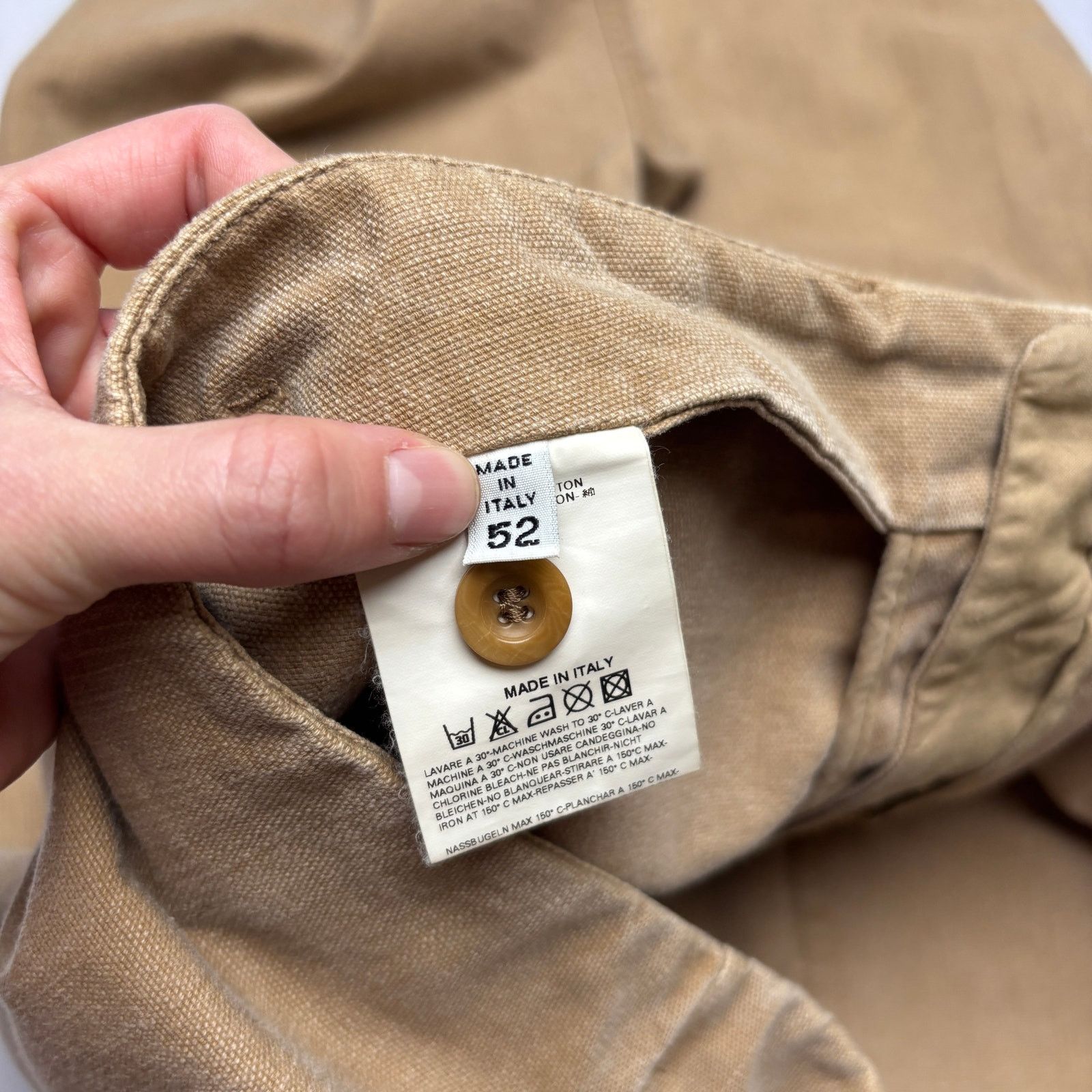 Maison Margiela Vintage SS 2004 Maison Martin Margiela Beltless Pants 52 Size US 35 - 9 Thumbnail