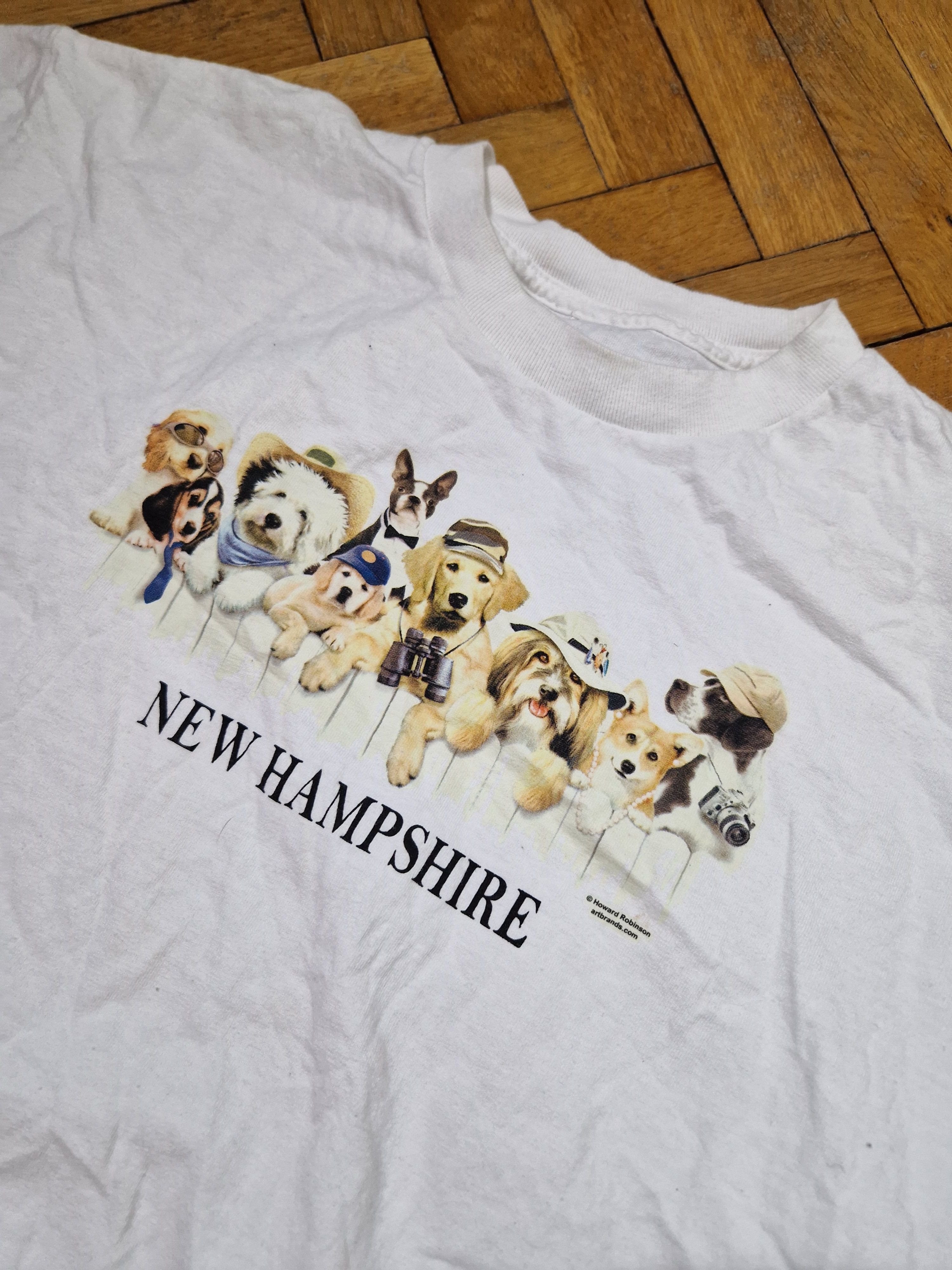 Vintage vintage dogs tee animals y2k 2000s 90s Size US L / EU 52-54 / 3 - 2 Thumbnail
