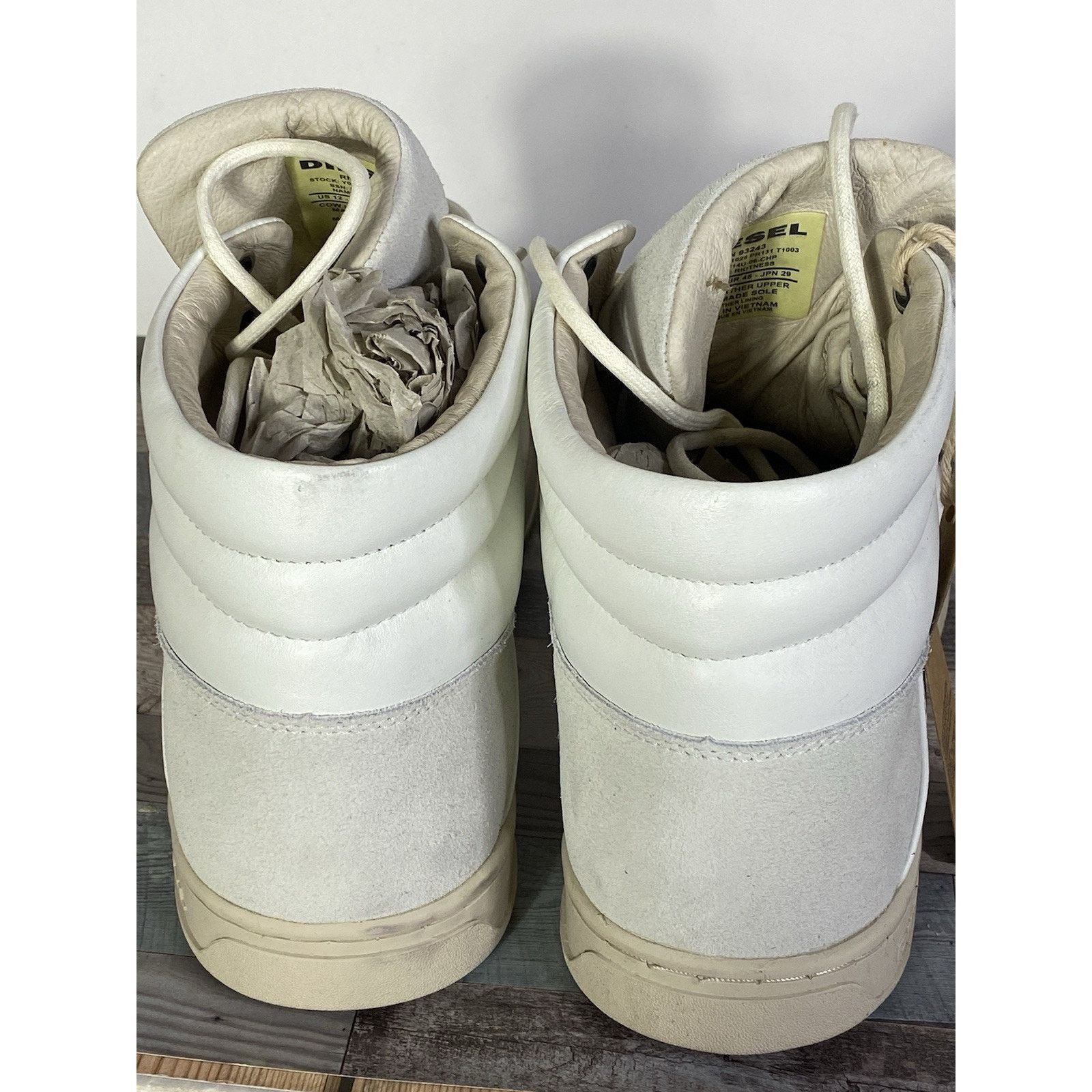 Diesel Diesel RIOTNESS 93243 High Top Lifestyle Sneakers Leather 12 Size US 12 / EU 45 - 6 Thumbnail