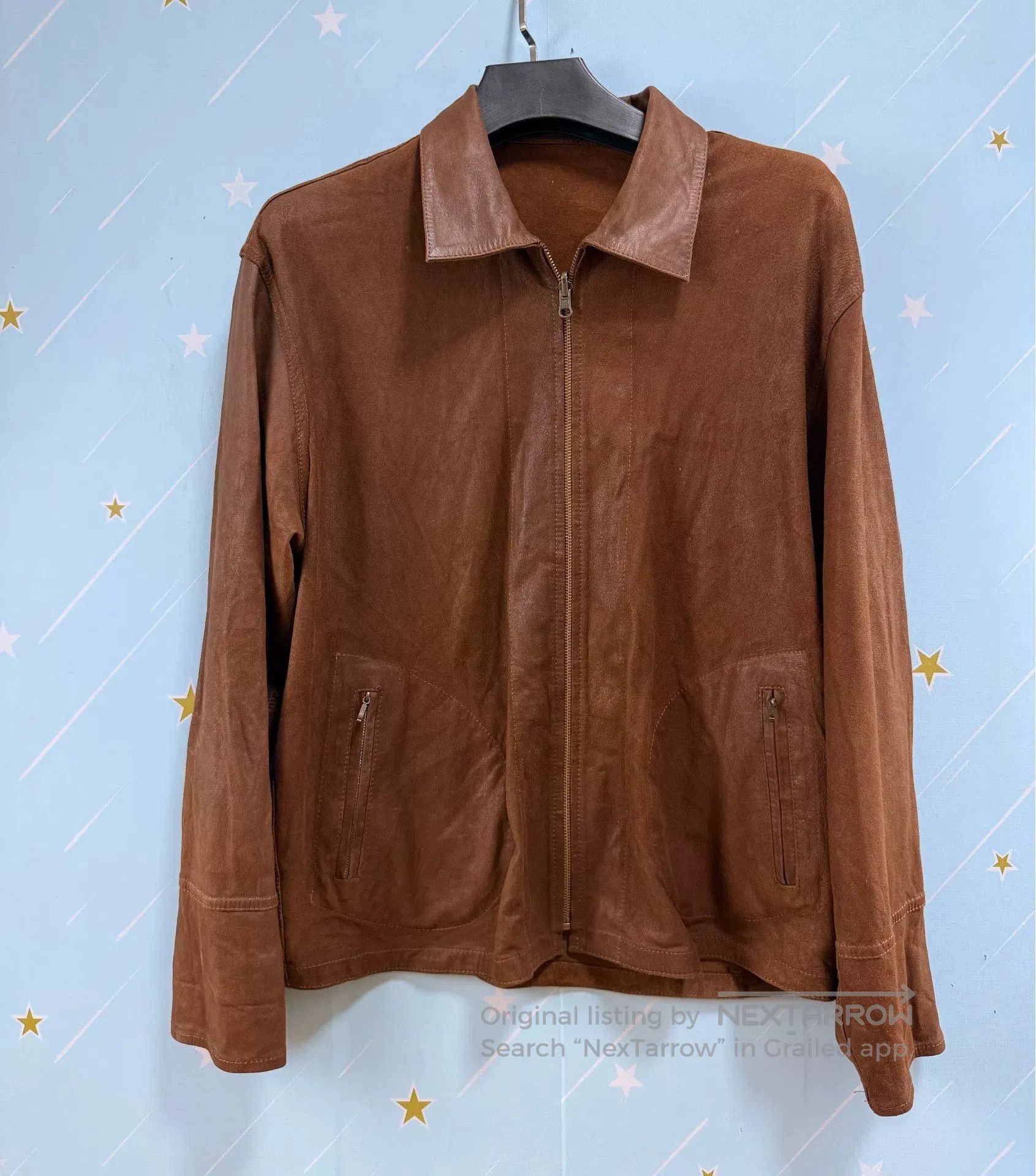 Other Rossi & Caruso Goat Leather Jacket. Size US XL / EU 56 / 4 - 3 Thumbnail