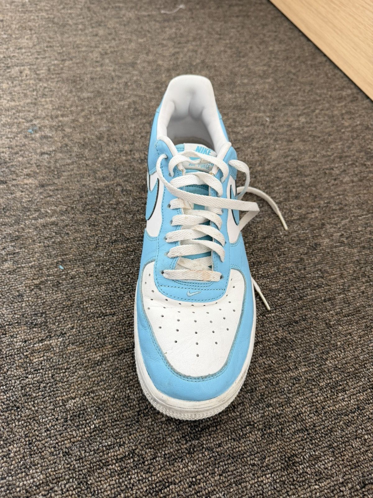 Nike Nike Air Force One Carolina Blue Size US 10 / EU 43 - 5 Thumbnail