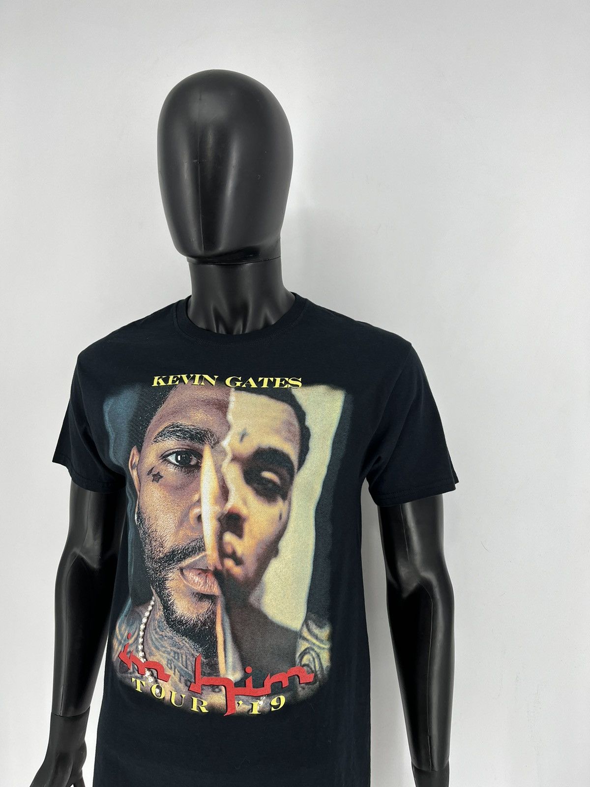 Band Tees Vintage Kevin Gates 2019 Tour Rap Tee Black Shirt Size M Size US M / EU 48-50 / 2 - 4 Thumbnail