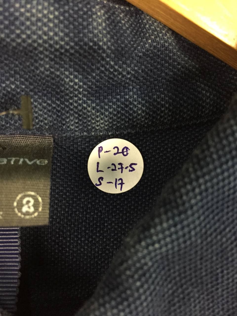 Japanese Brand × Nonnative × Vintage Vtg Nonnative Indigo-Dyed Mesh Pocket Polo Tee Size US M / EU 48-50 / 2 - 11 Thumbnail