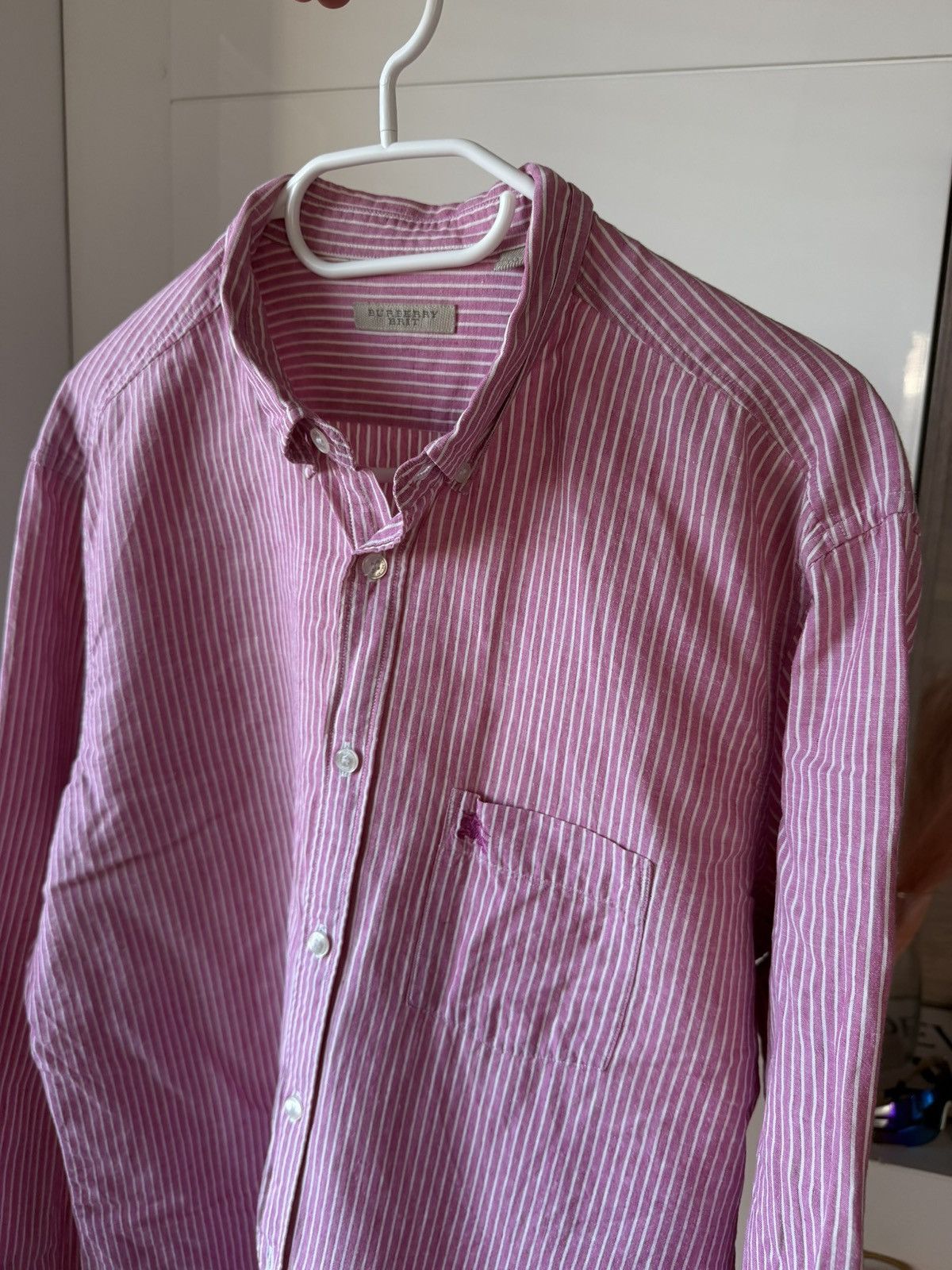 Burberry ‼️Archival Burberry OldMoney Premium Luxury Cell Logo Shirt‼️ Size US XL / EU 56 / 4 - 2 Thumbnail