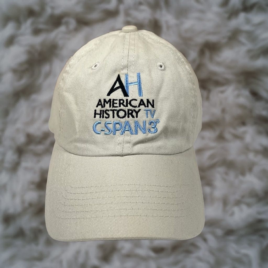 Vintage HeadMaster American History TV Adult Adjustable StrapBack Baseball HatCap Beige Size ONE SIZE - 1 Thumbnail