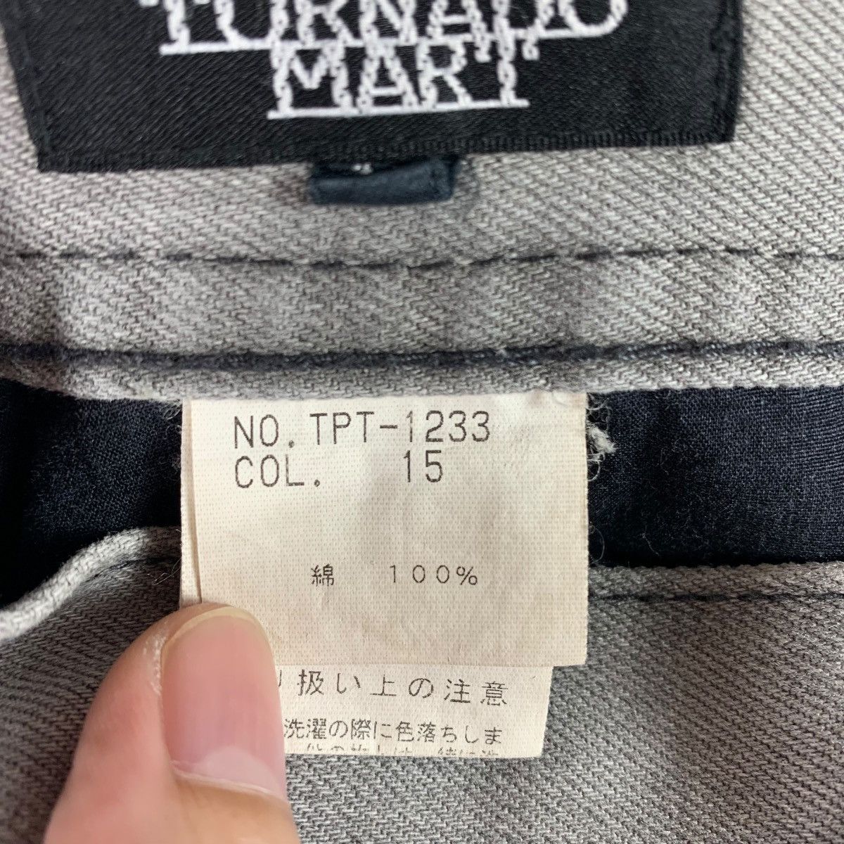 Japanese Brand × Tornado Mart TORNADO MART Flare distressed fly button jeans Size 33" - 20 Thumbnail