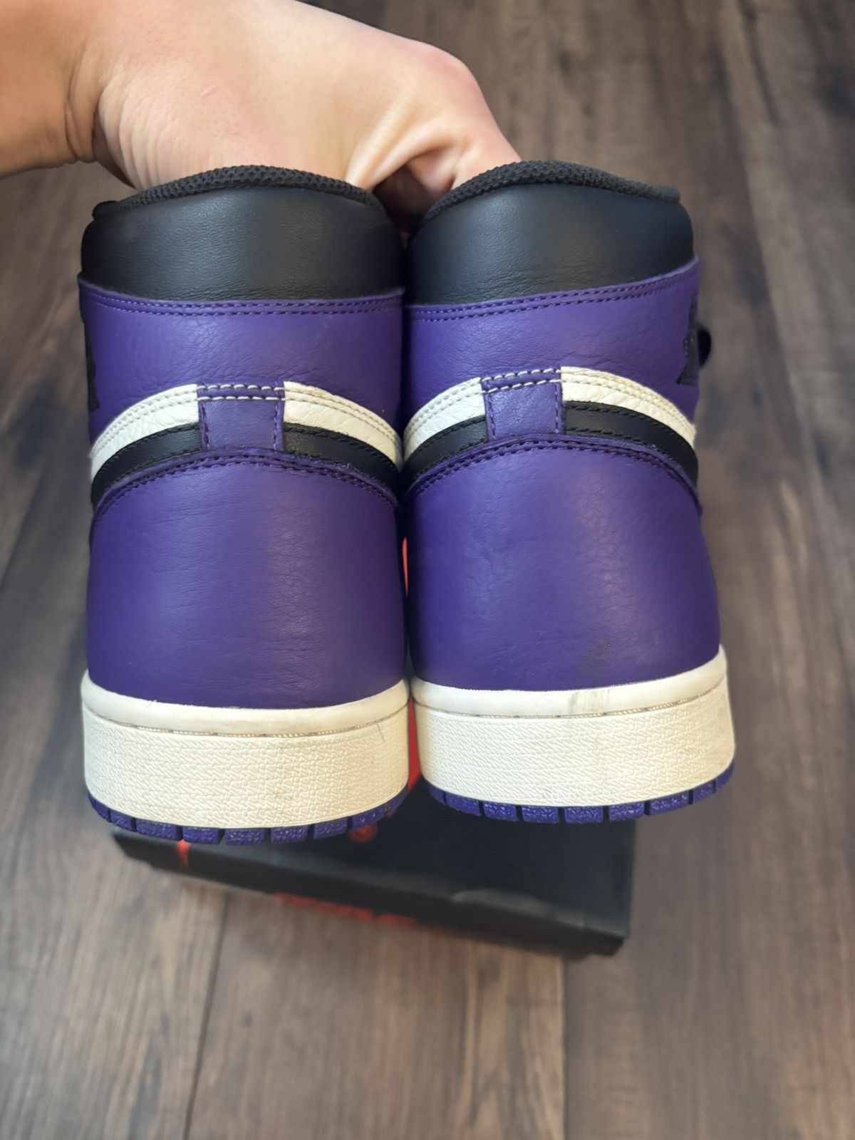 Jordan Brand × Nike Size 10.5 - Jordan 1 Retro OG High Court Purple 1.0 Size US 10.5 / EU 43-44 - 5 Thumbnail