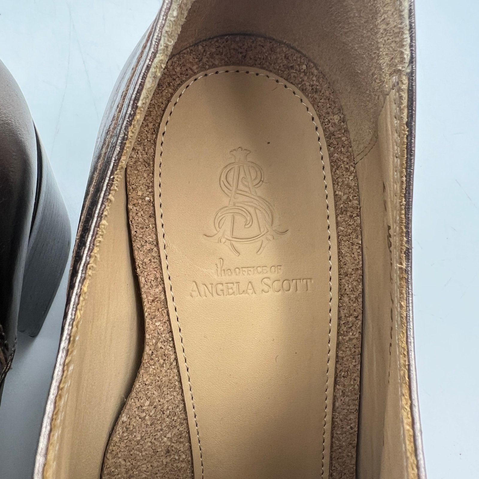 Other The Office of Angela Scott Miss Button Heeled Oxfords Size US 12 / IT 42 - 3 Thumbnail