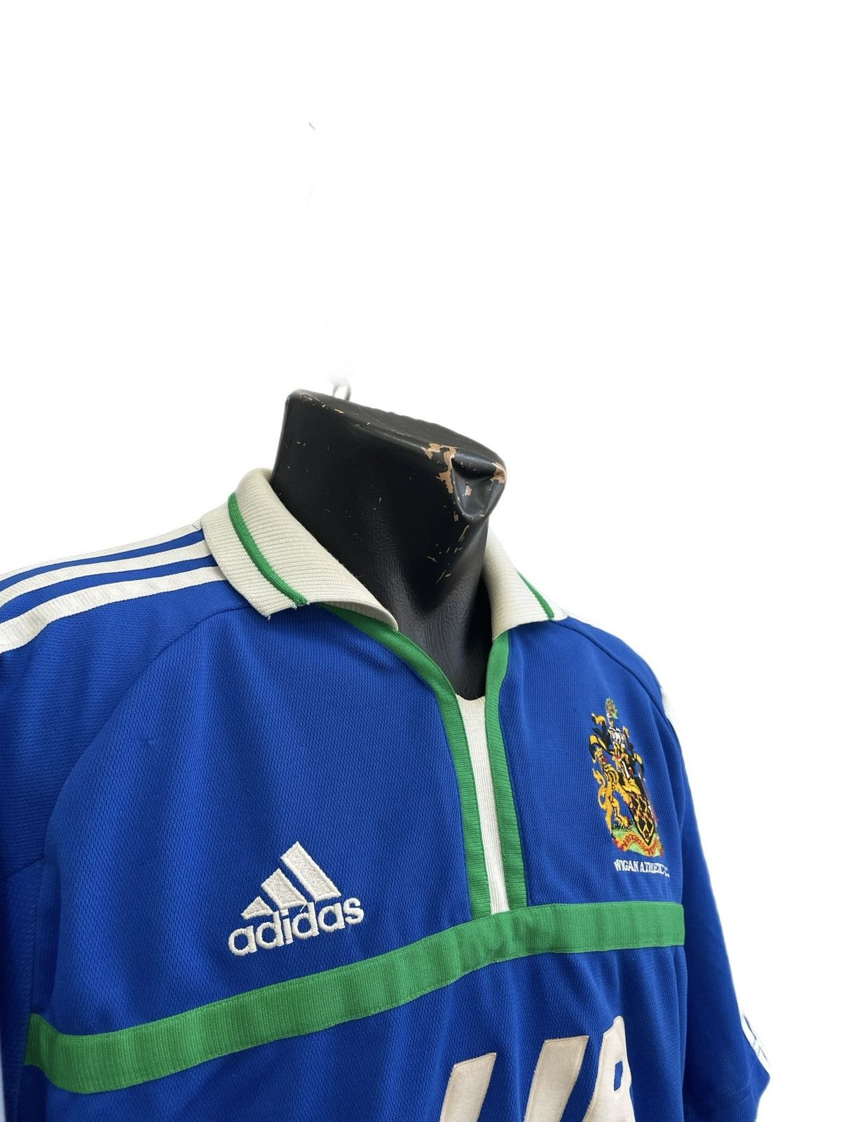 Adidas Adidas blue football jersey vintage 2002 home kit y2k rare Size US L / EU 52-54 / 3 - 4 Thumbnail