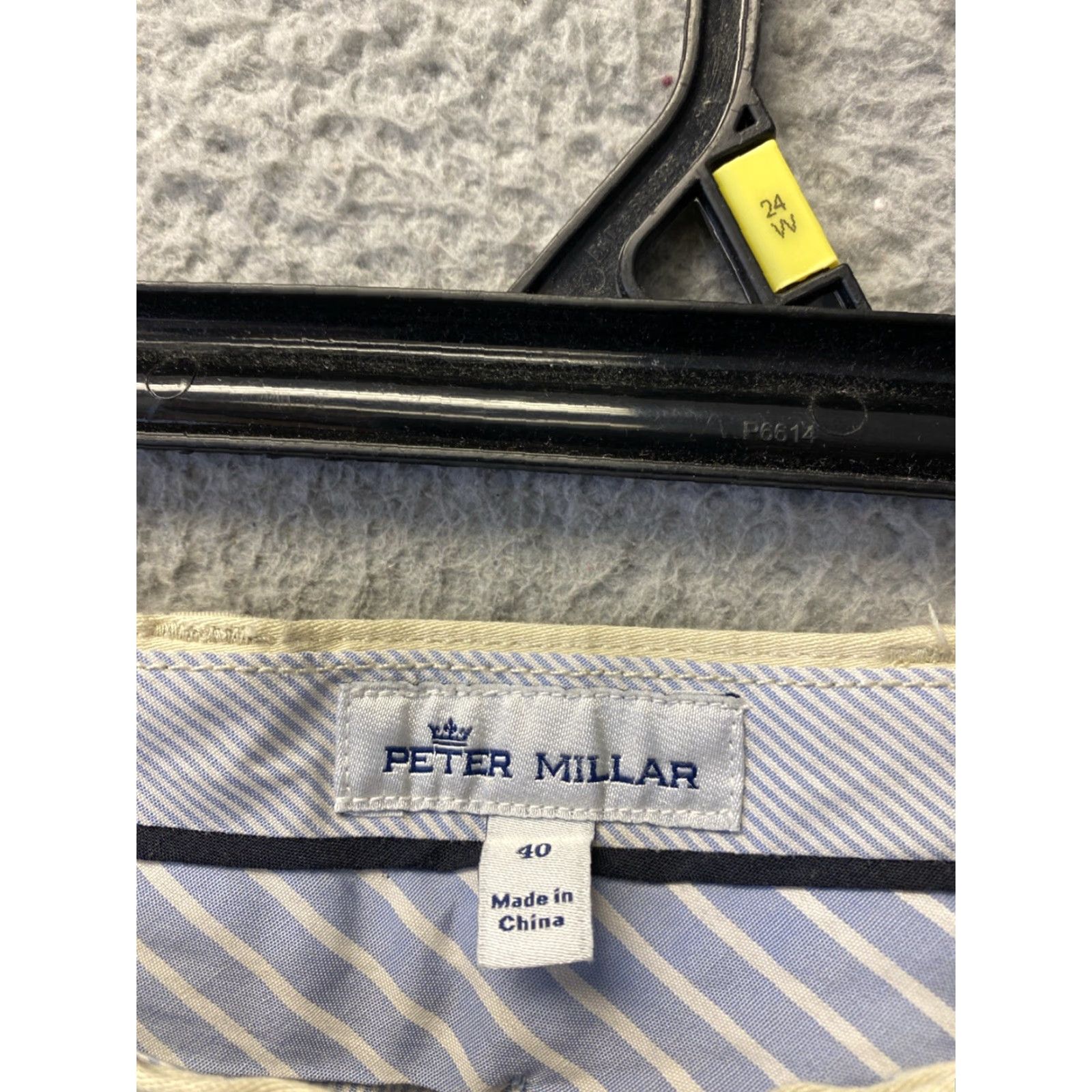 Peter Millar Peter Millar Jeans Men 40x32 Tan Cotton Blend Denim Zip Regular Inseam 32 Straight N/A Size US 40 / EU 56 - 5 Thumbnail