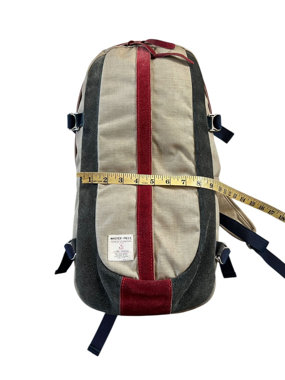 MasterPiece 1990s Masterpiece Leather Trim Backpack Center Zip Size ONE SIZE - 18 Thumbnail