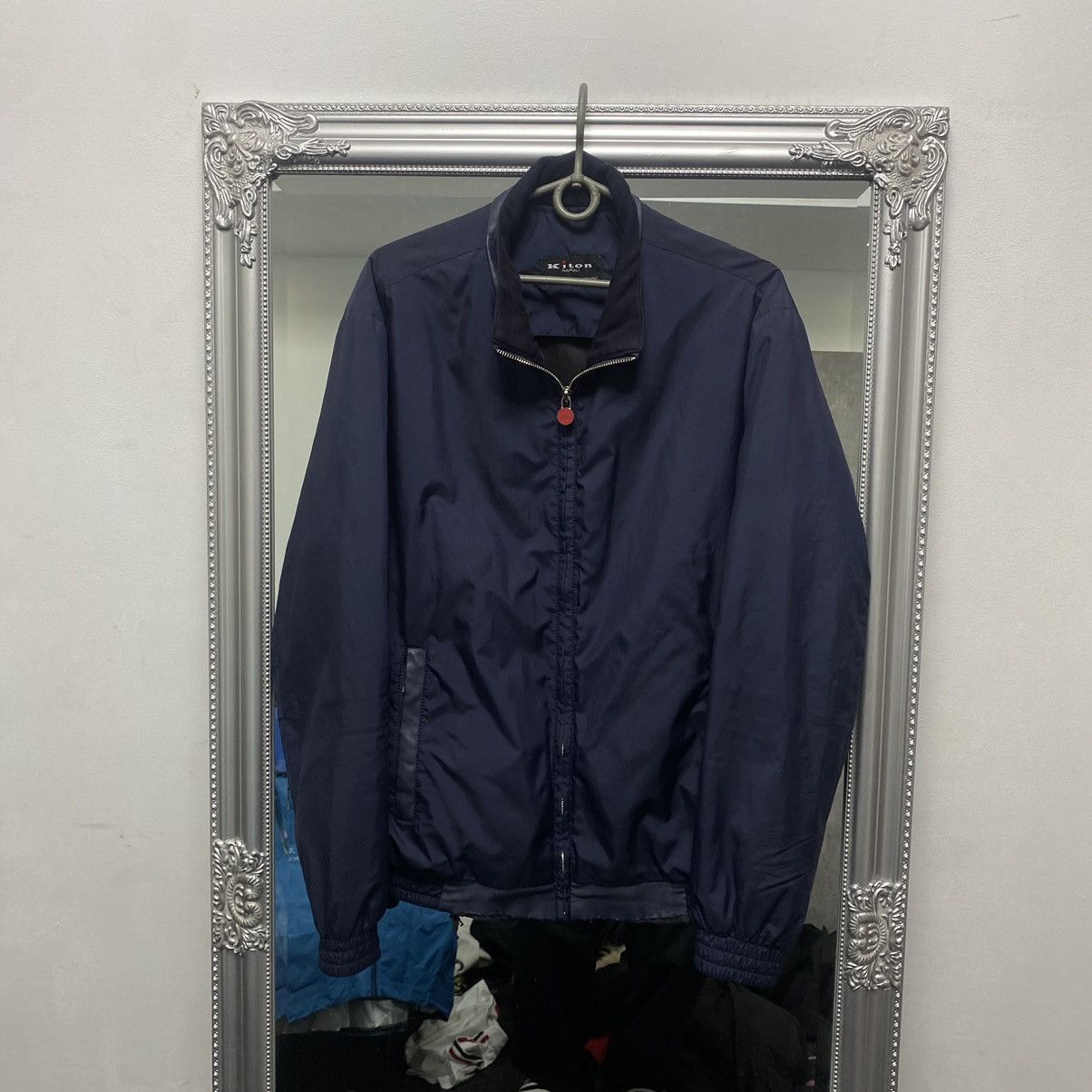 Kiton Vintage kiton Bomber Jacket Size US M / EU 48-50 / 2 - 1 Thumbnail